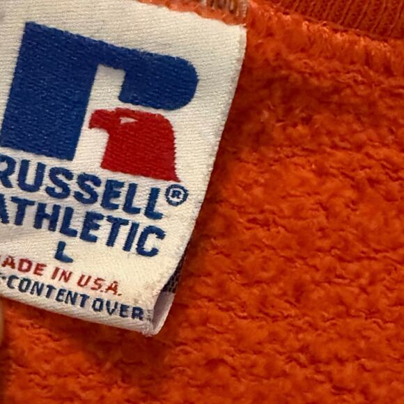 Vintage 90s University of Illinois Russell Athletic Crewneck Adult Large - Picture 2 of 3